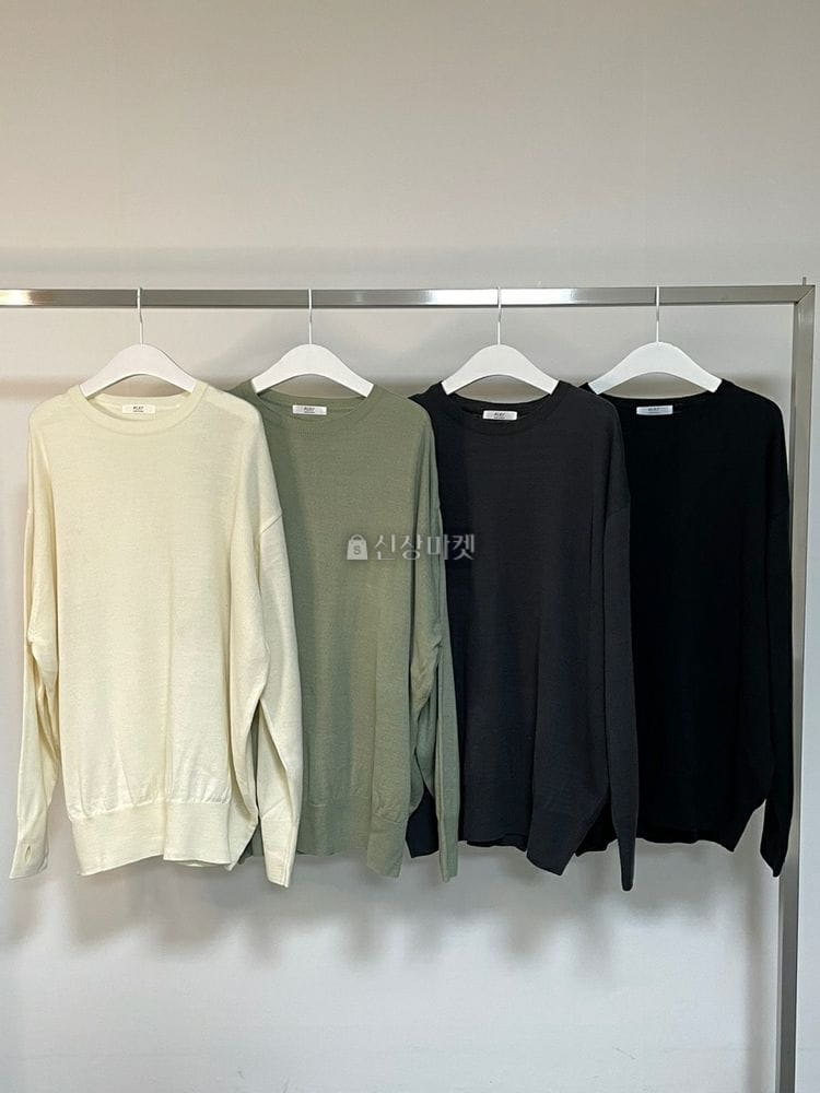 9NINE - Korean Children Fashion - #Kfashion4kids - Warmer Round Boxy Knit - 9
