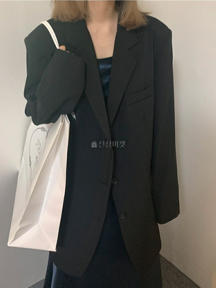 9NINE - Korean Children Fashion - #Kfashion4kids - Ber Over Boxy Jacket - 4