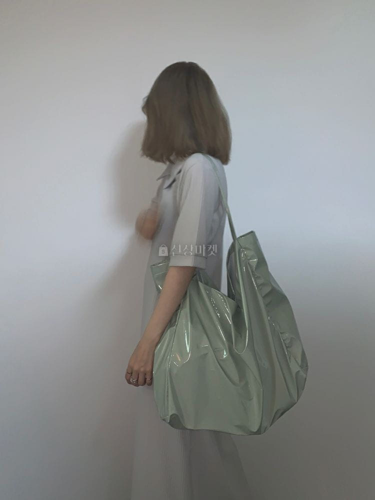 9NINE - Korean Children Fashion - #Kfashion4kids - Enamel Big Bag