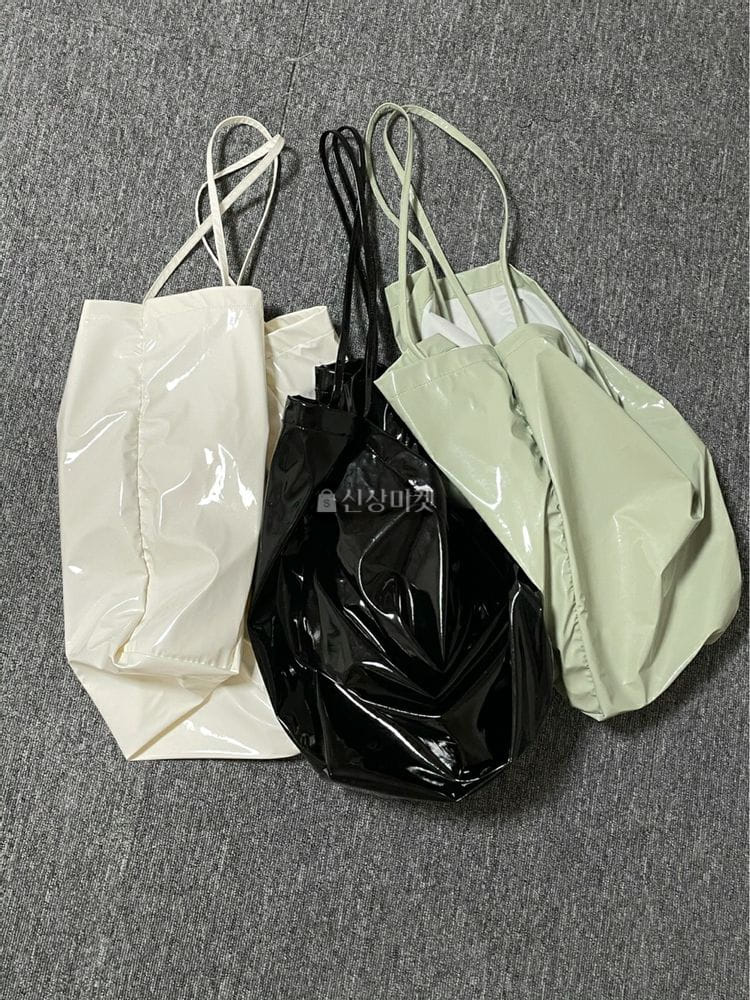 9NINE - Korean Children Fashion - #Kfashion4kids - Enamel Big Bag - 3
