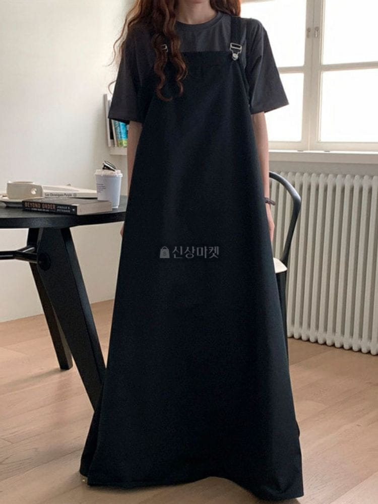 9NINE - Korean Children Fashion - #Kfashion4kids - Overall Dungarees Long One-piece - 7