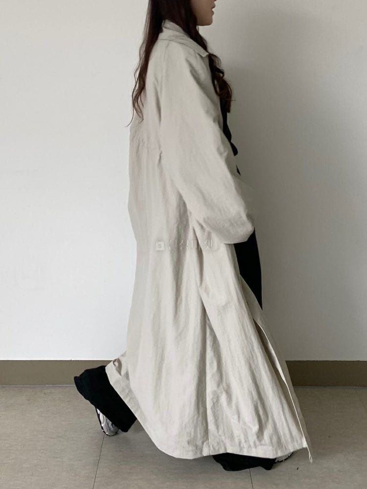 9NINE - Korean Children Fashion - #Kfashion4kids - Stand Lee Long Fild Jacket - 9