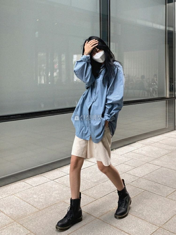 9NINE - Korean Children Fashion - #Kfashion4kids - Pale Overfit Shirt - 2