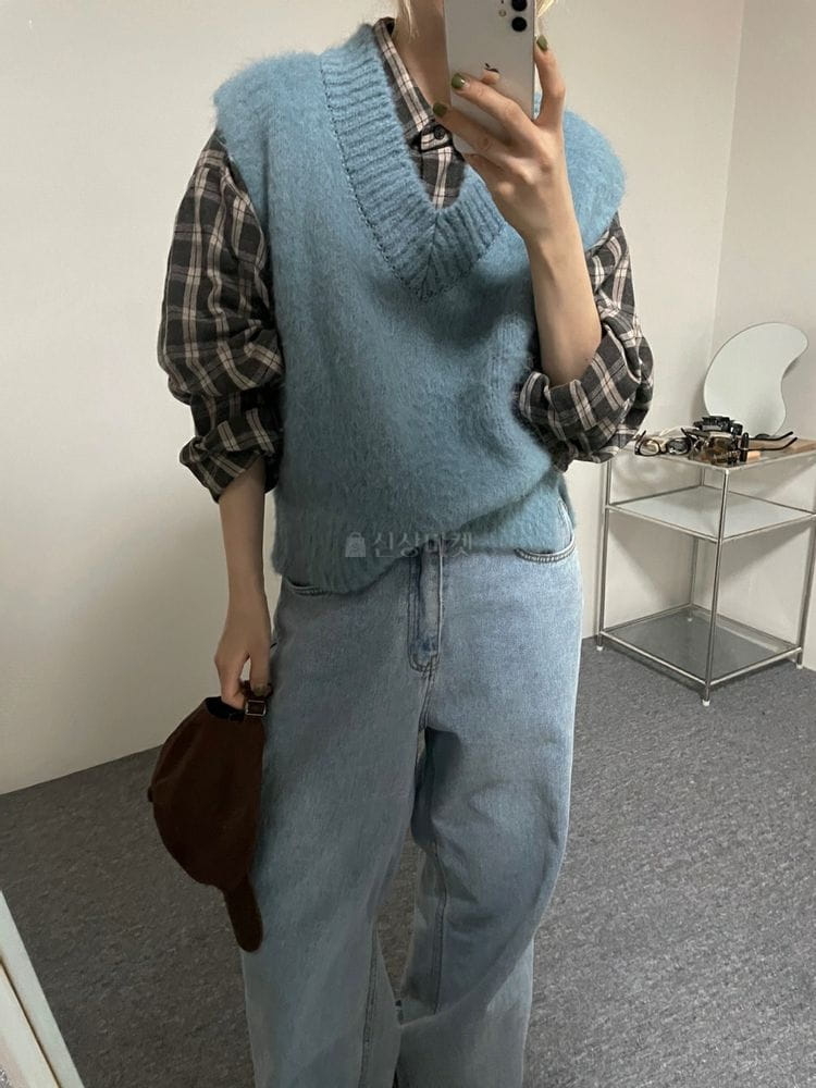 9NINE - Korean Children Fashion - #Kfashion4kids - Fleece Check Shirt - 2