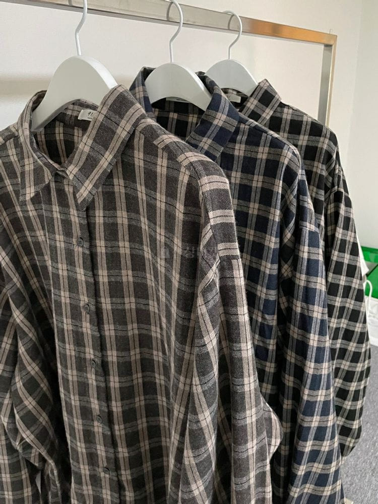9NINE - Korean Children Fashion - #Kfashion4kids - Fleece Check Shirt - 4