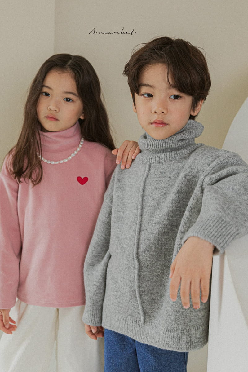A-MARKET - Korean Children Fashion - #Kfashion4kids - Pituck Turtleneck Knit - 11