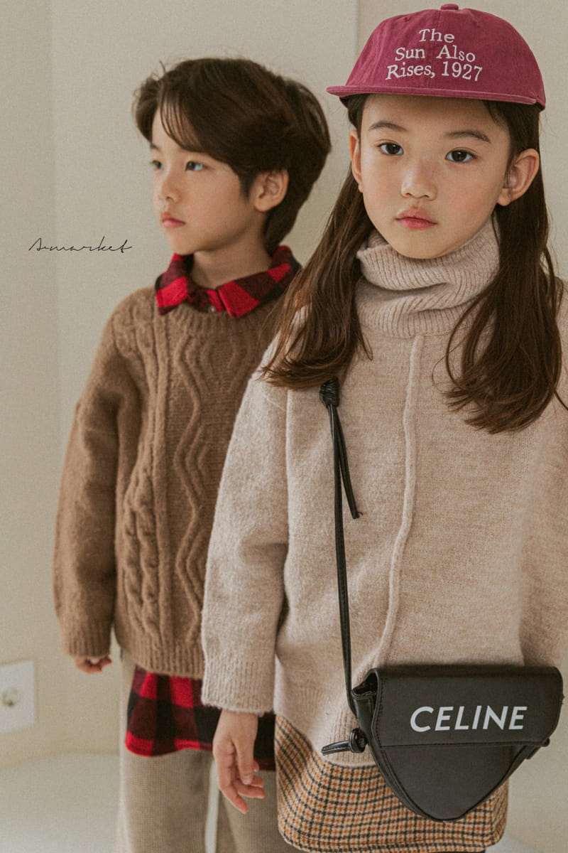 A-MARKET - Korean Children Fashion - #Kfashion4kids - Pituck Turtleneck Knit - 6