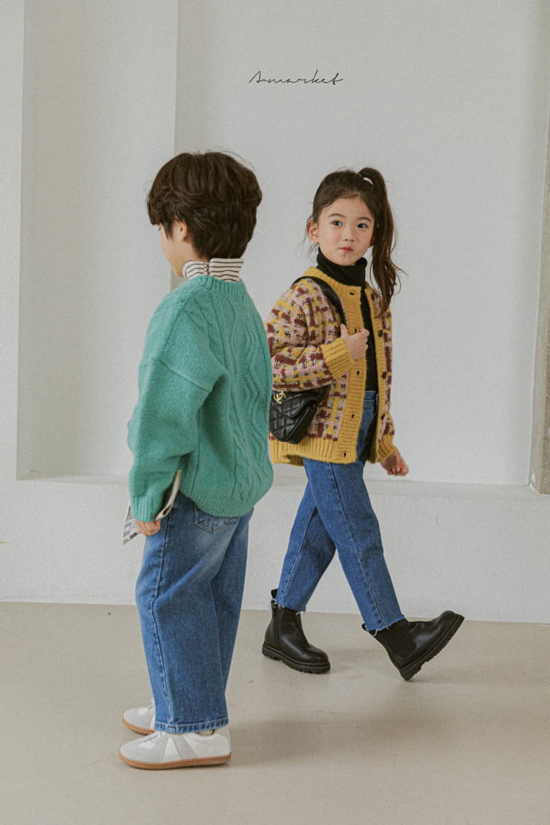 A-MARKET - Korean Children Fashion - #Kfashion4kids - Fisher R Knit - 4