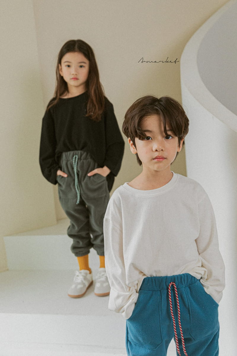 A-MARKET - Korean Children Fashion - #Kfashion4kids - Pocket Jogger Pants - 5