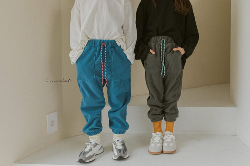 A-MARKET - Korean Children Fashion - #Kfashion4kids - Pocket Jogger Pants - 7