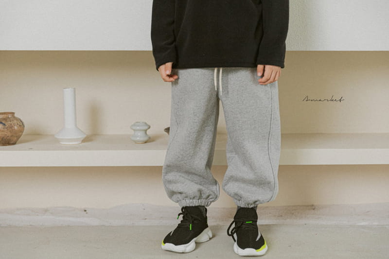 A-MARKET - Korean Children Fashion - #Kfashion4kids - Simple Jogger Pants - 2