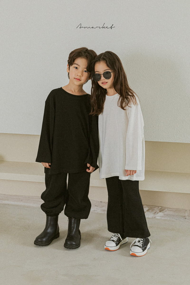 A-MARKET - Korean Children Fashion - #Kfashion4kids - Simple Jogger Pants - 8