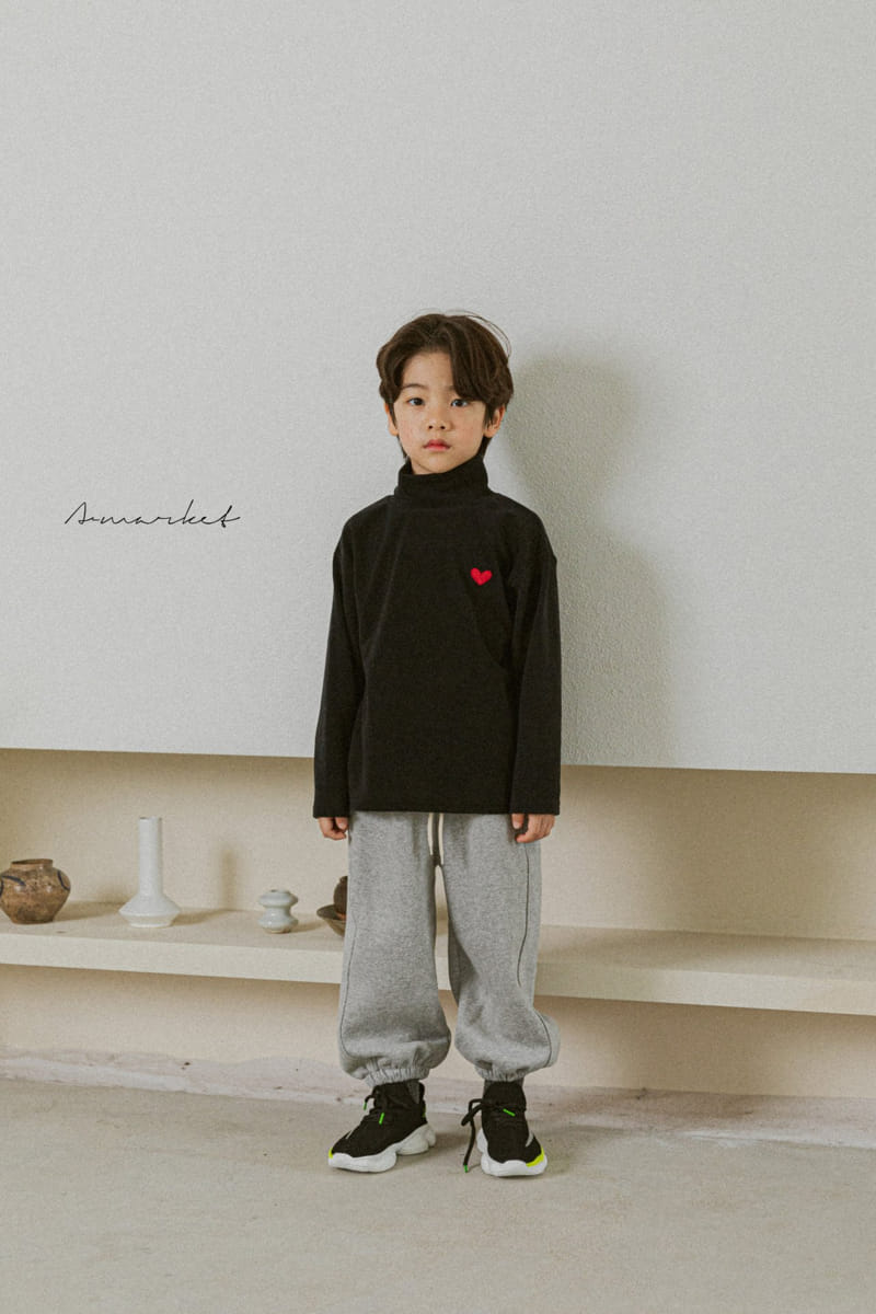 A-MARKET - Korean Children Fashion - #Kfashion4kids - Simple Jogger Pants - 9