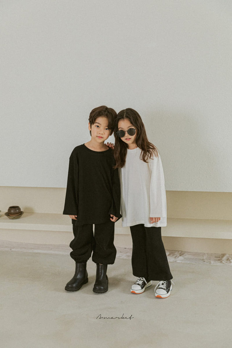 A-MARKET - Korean Children Fashion - #Kfashion4kids - Simple Bootscut Pants - 6