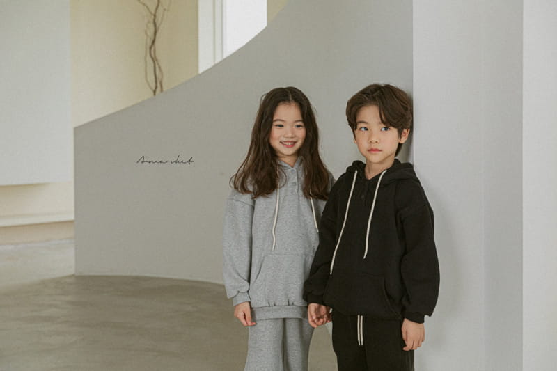 A-MARKET - Korean Children Fashion - #Kfashion4kids - Snap Hoody - 2
