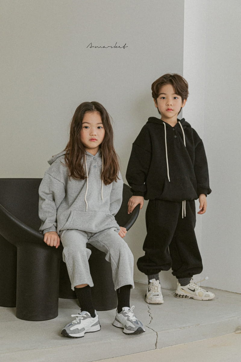 A-MARKET - Korean Children Fashion - #Kfashion4kids - Snap Hoody - 5