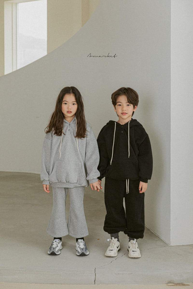 A-MARKET - Korean Children Fashion - #Kfashion4kids - Snap Hoody - 8