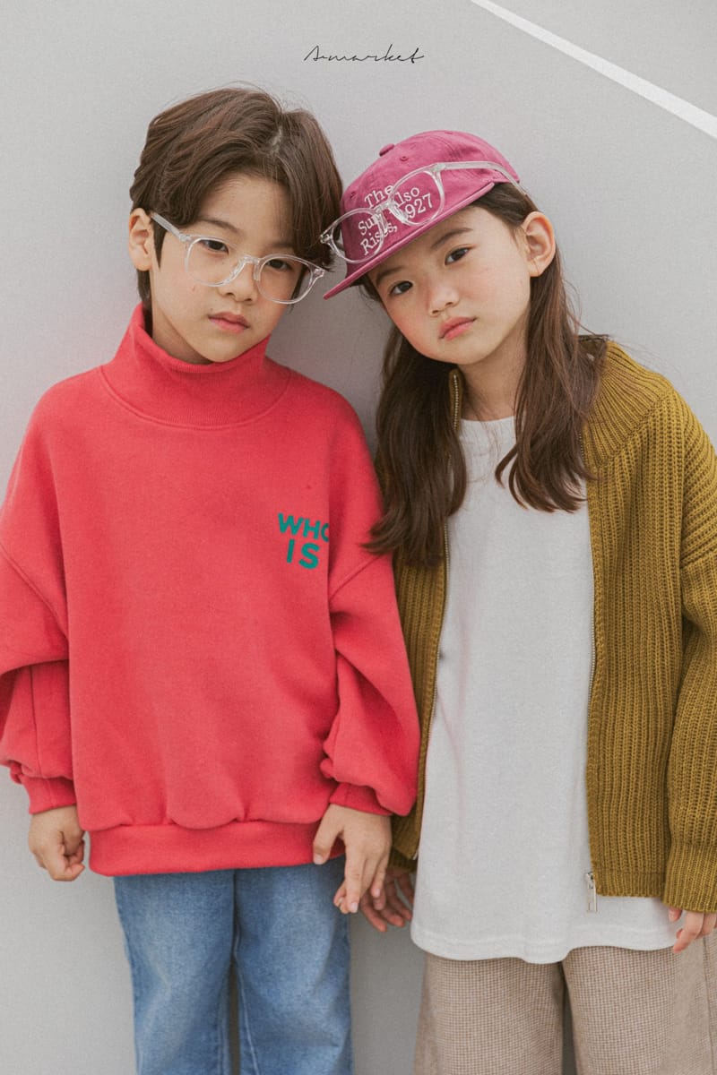 A-MARKET - Korean Children Fashion - #Kfashion4kids - Who Turtleneck Sweatshirt - 10