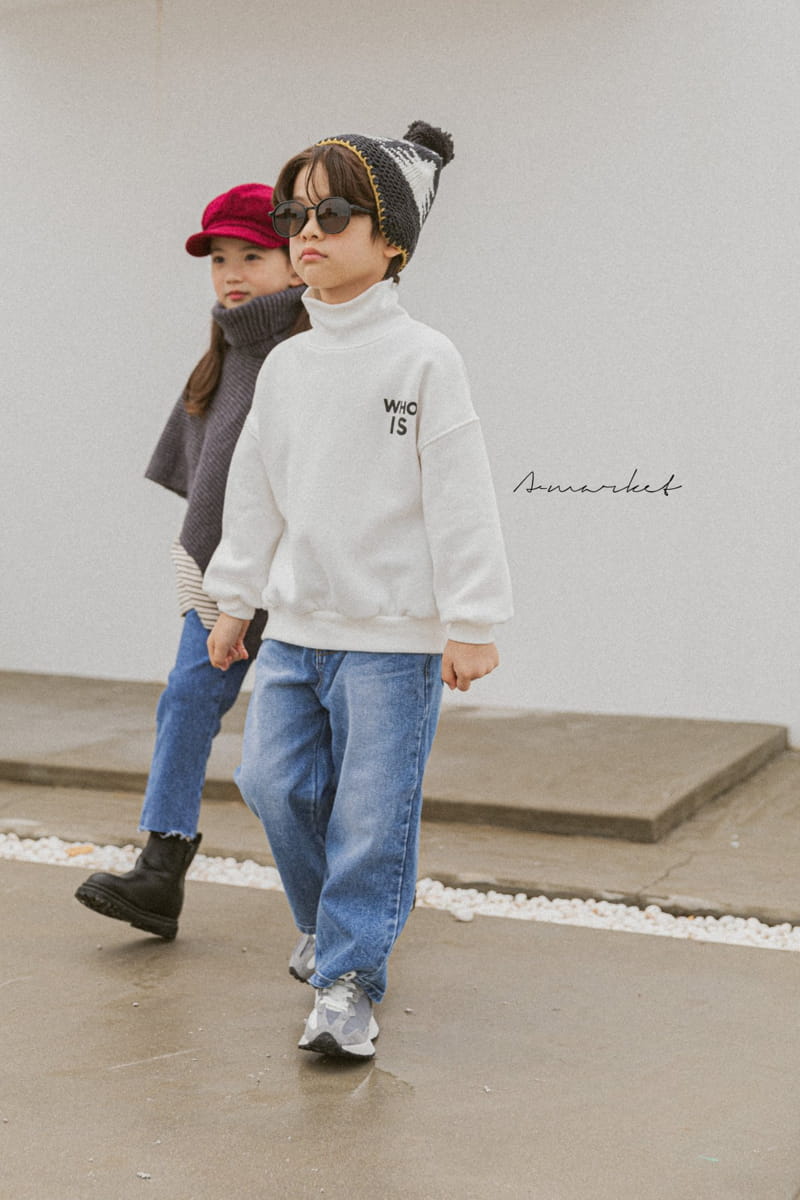 A-MARKET - Korean Children Fashion - #Kfashion4kids - Who Turtleneck Sweatshirt - 9