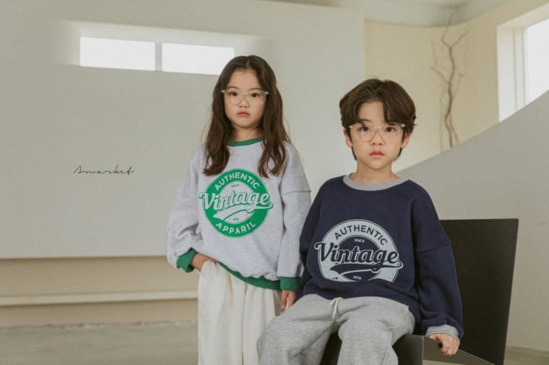 A-MARKET - Korean Children Fashion - #Kfashion4kids - Vintage Sweatshirt - 11