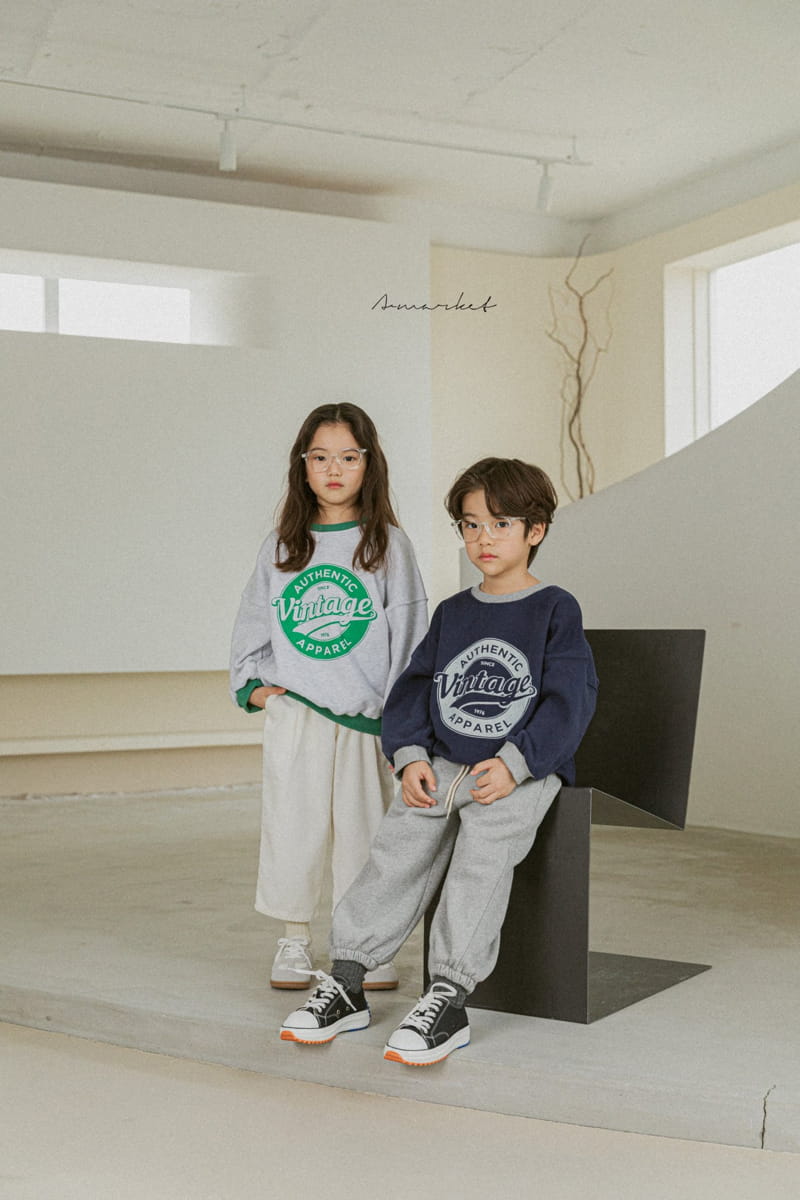 A-MARKET - Korean Children Fashion - #Kfashion4kids - Vintage Sweatshirt - 2