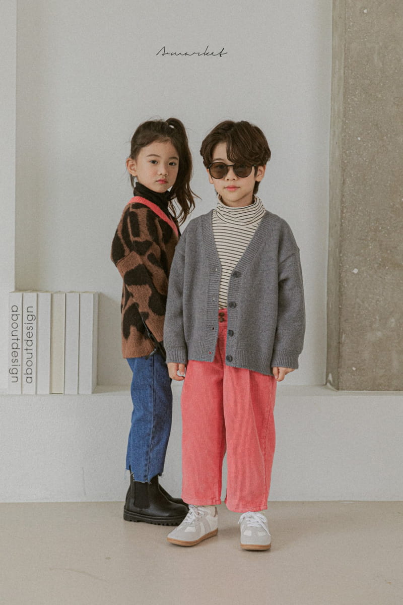 A-MARKET - Korean Children Fashion - #Kfashion4kids - Clip Stripes Turtleneck Tee - 8