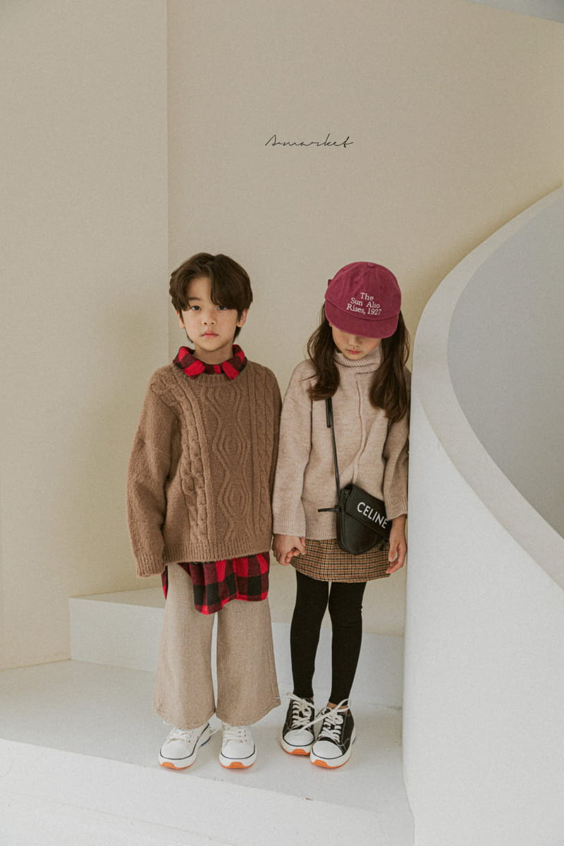A-MARKET - Korean Children Fashion - #Kfashion4kids - Waffle Banding Pants - 11