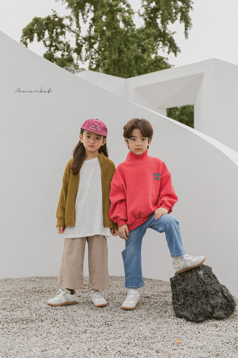 A-MARKET - Korean Children Fashion - #Kfashion4kids - Waffle Banding Pants - 5