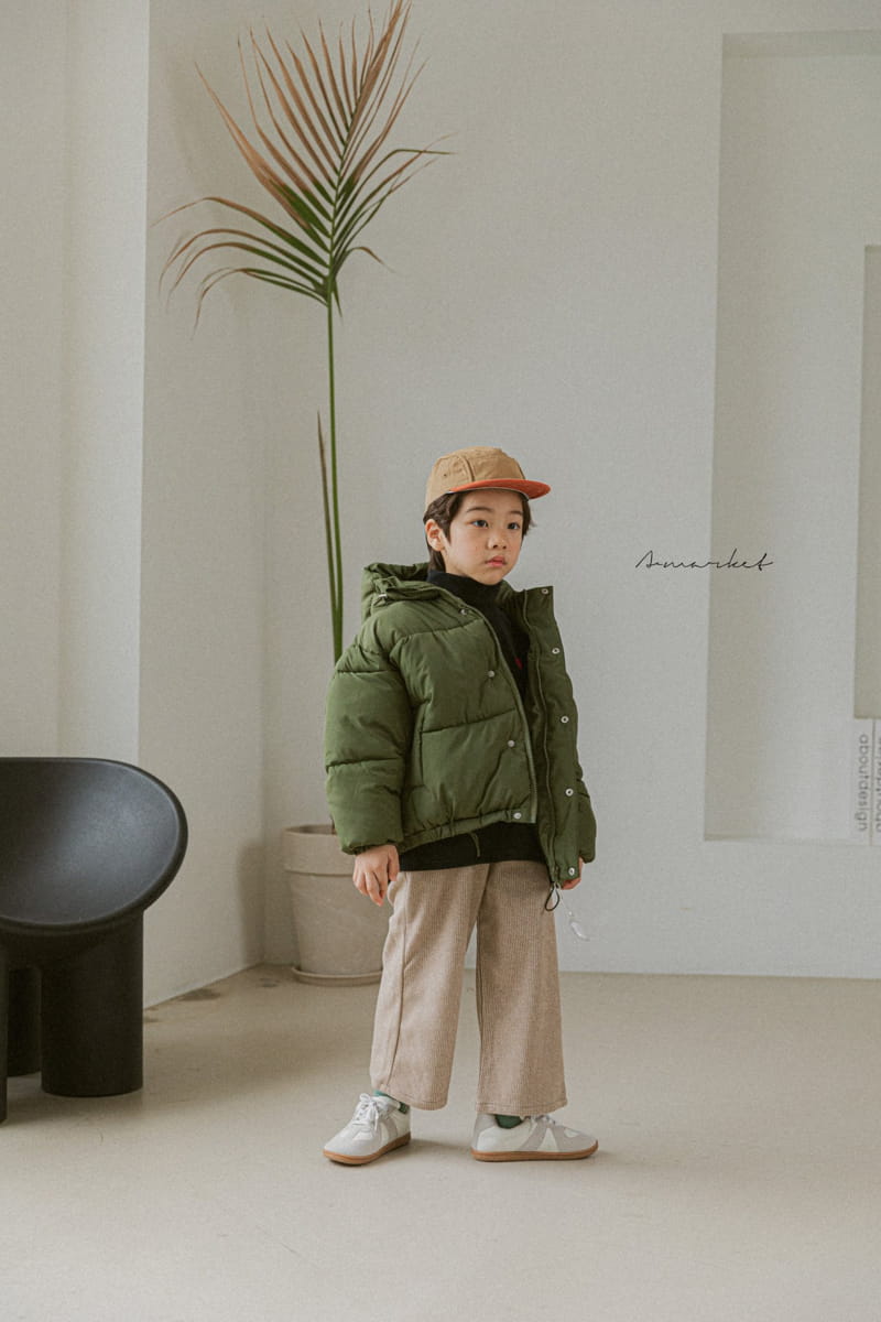 A-MARKET - Korean Children Fashion - #Kfashion4kids - Waffle Banding Pants - 7
