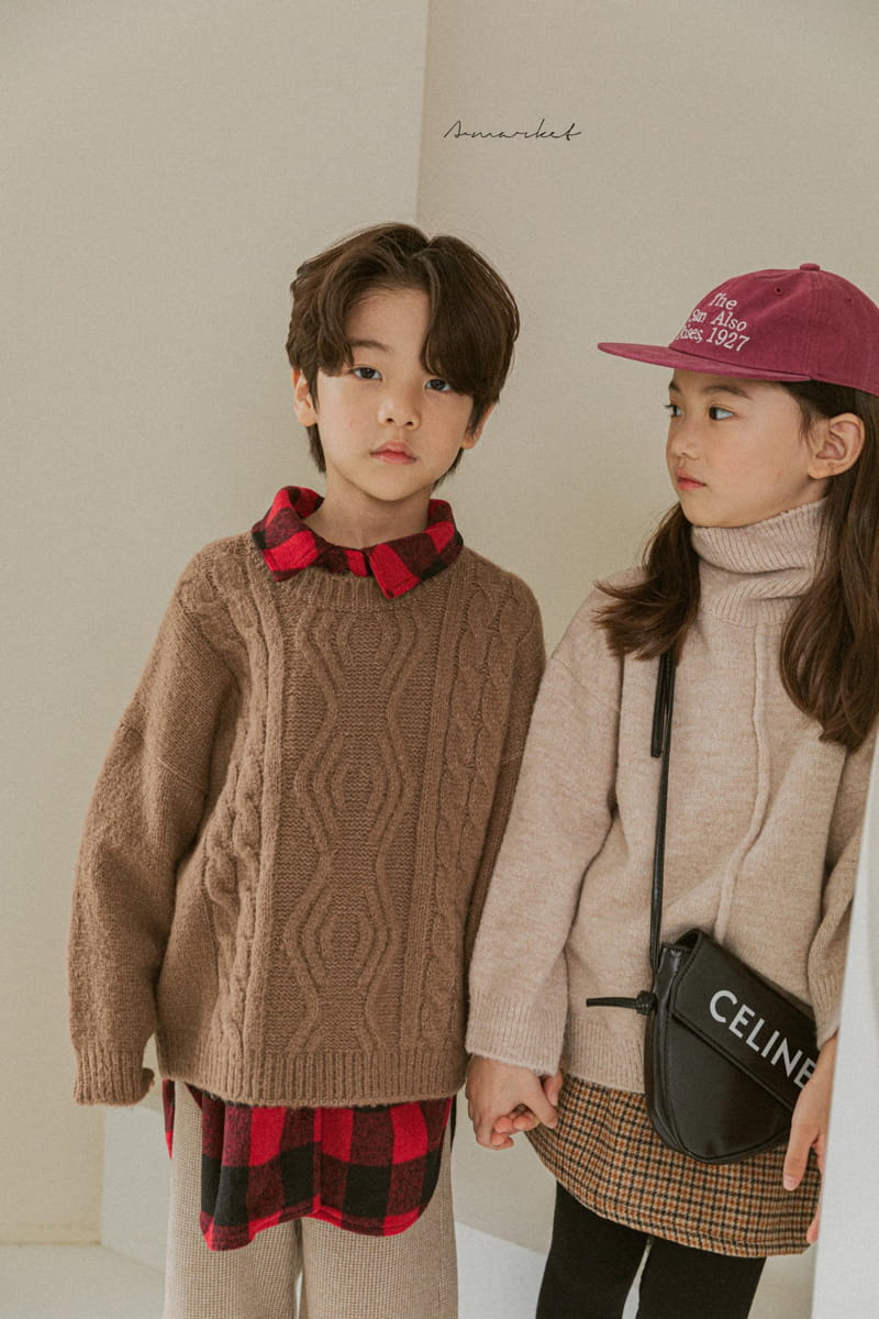 A-MARKET - Korean Children Fashion - #Kfashion4kids - Check Hoody Shirt - 11