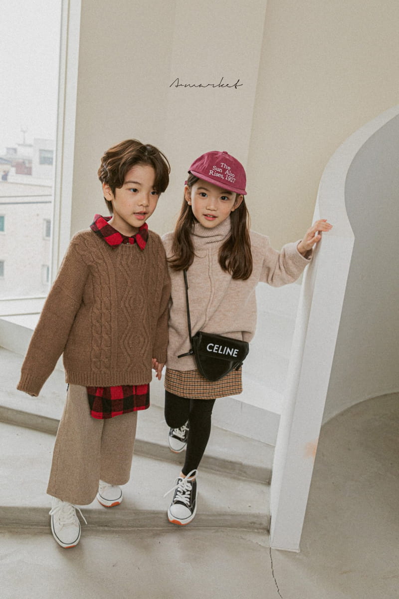 A-MARKET - Korean Children Fashion - #Kfashion4kids - Check Hoody Shirt - 8
