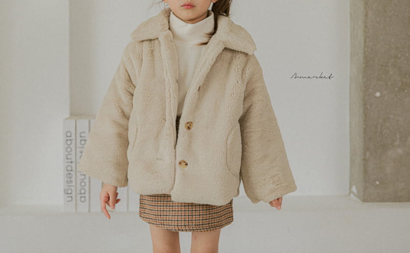 A-MARKET - Korean Children Fashion - #Kfashion4kids - Bear Jacket - 9