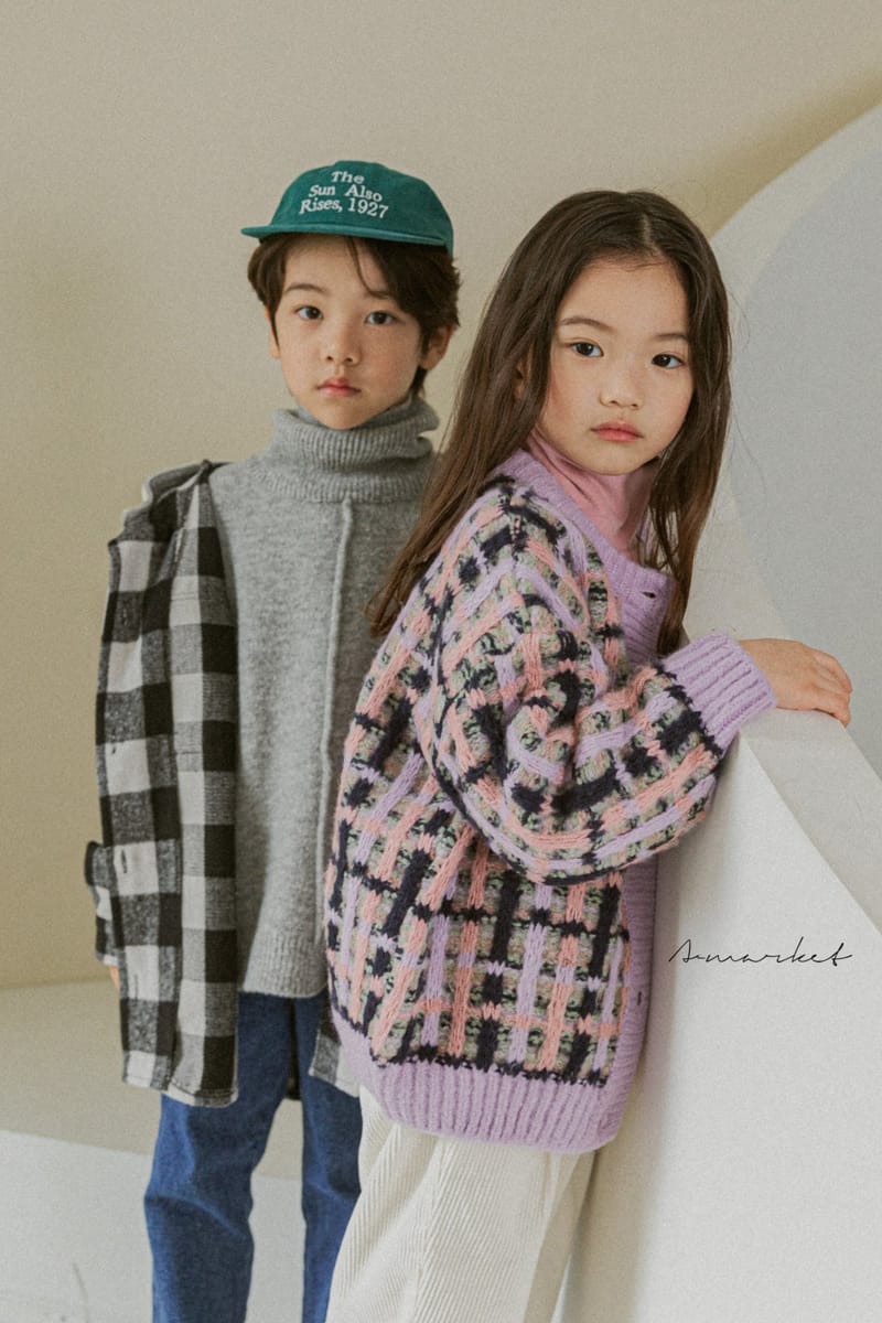 A-MARKET - Korean Children Fashion - #Kfashion4kids - Waffle Cardigan - 11