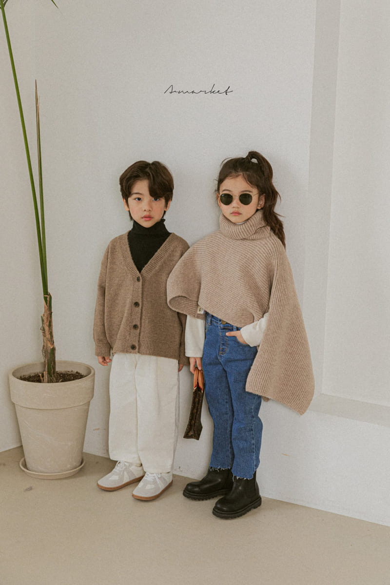 A-MARKET - Korean Children Fashion - #Kfashion4kids - Simple Cardigan - 3