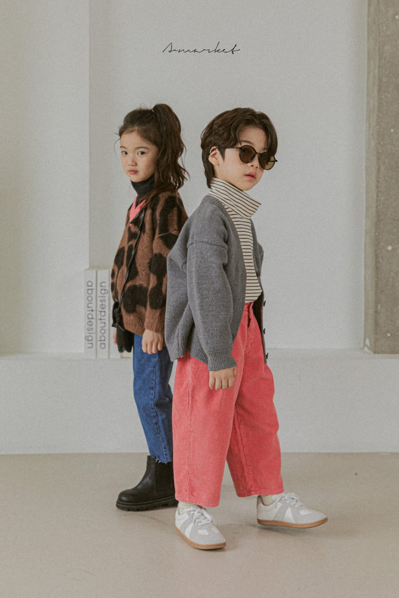 A-MARKET - Korean Children Fashion - #Kfashion4kids - Simple Cardigan - 4