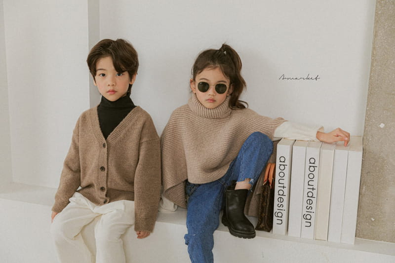 A-MARKET - Korean Children Fashion - #Kfashion4kids - Simple Cardigan - 7