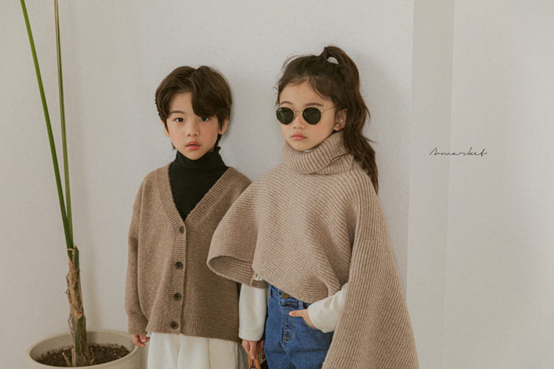 A-MARKET - Korean Children Fashion - #Kfashion4kids - Simple Cardigan - 8