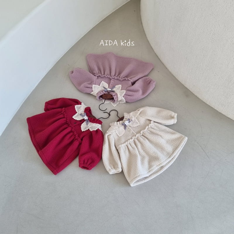 AIDA - Korean Children Fashion - #Kfashion4kids - Poodle One-piece - 12