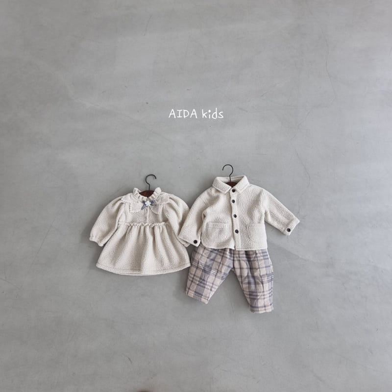 AIDA - Korean Children Fashion - #Kfashion4kids - Poodle One-piece - 4