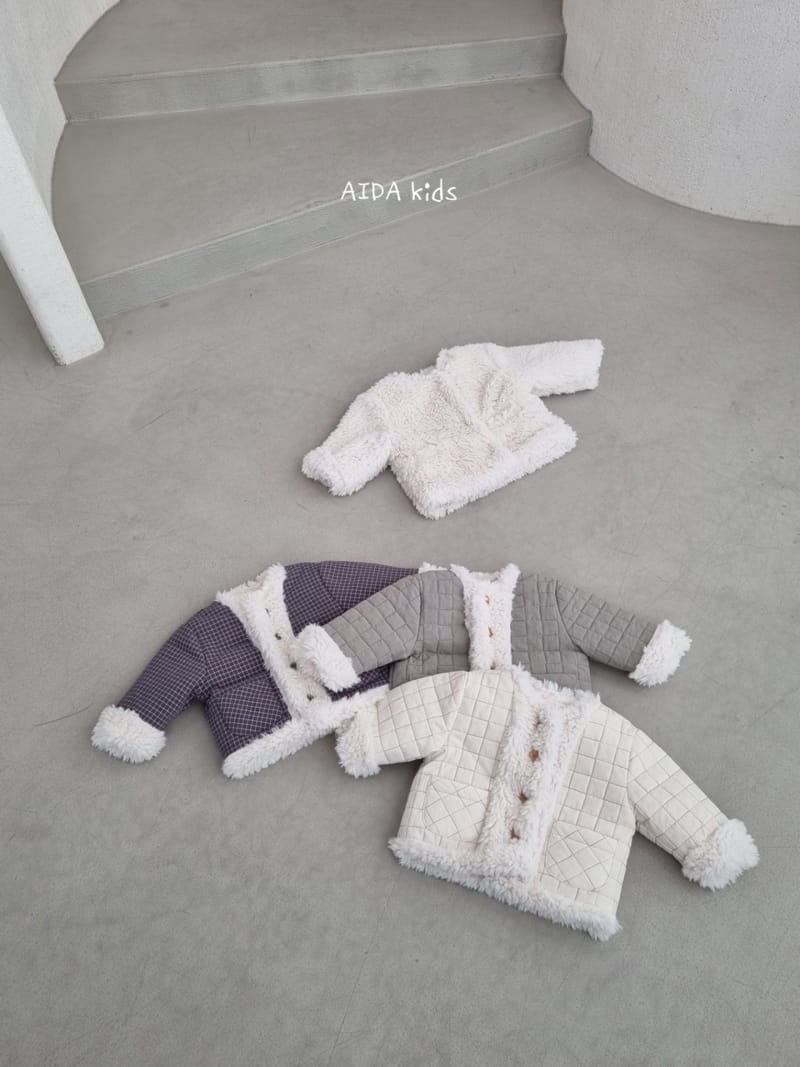AIDA - Korean Children Fashion - #Kfashion4kids - Reversible Padding Jumper