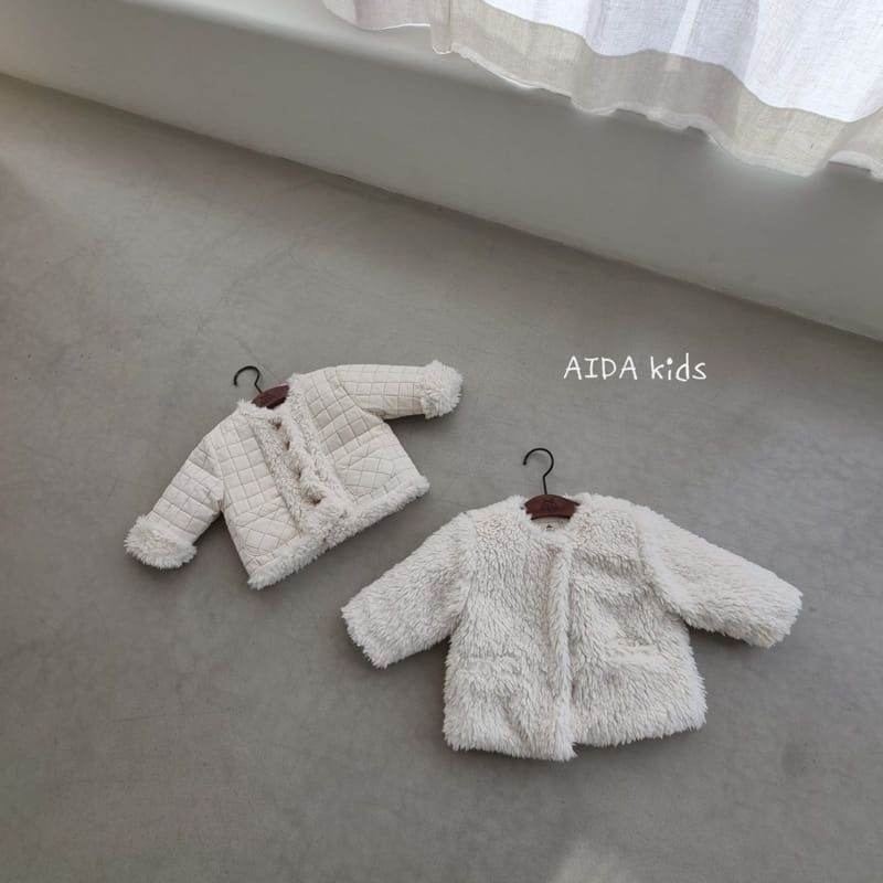 AIDA - Korean Children Fashion - #Kfashion4kids - Reversible Padding Jumper - 2