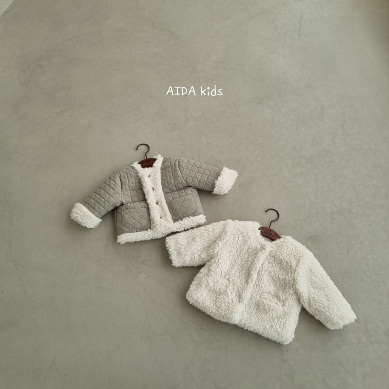 AIDA - Korean Children Fashion - #Kfashion4kids - Reversible Padding Jumper - 3