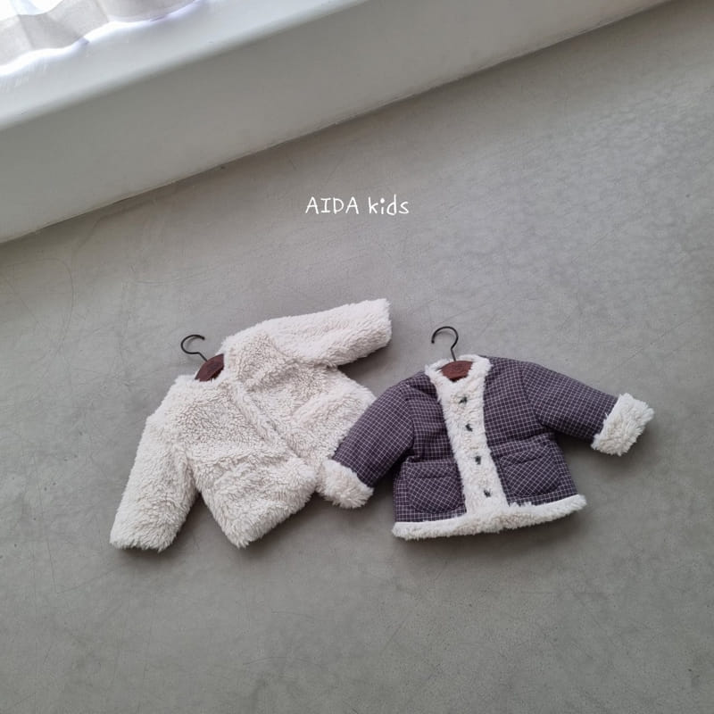 AIDA - Korean Children Fashion - #Kfashion4kids - Reversible Padding Jumper - 4