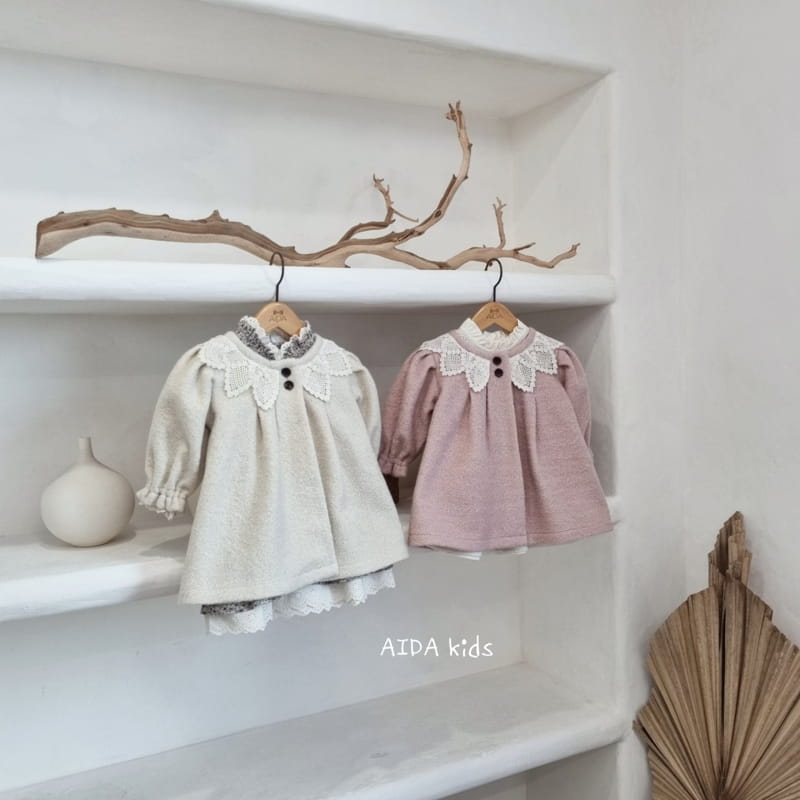 AIDA - Korean Children Fashion - #Kfashion4kids - Bboglei Collar Jumper