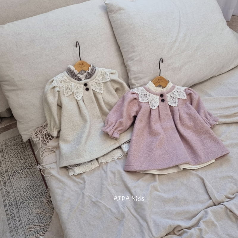 AIDA - Korean Children Fashion - #Kfashion4kids - Bboglei Collar Jumper - 2