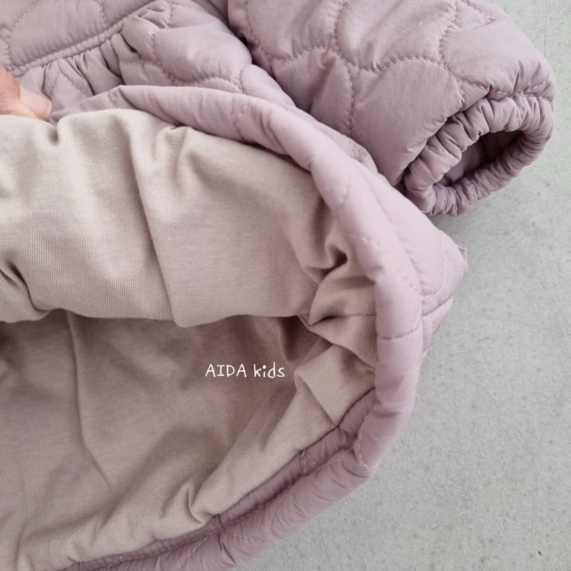 AIDA - Korean Children Fashion - #Kfashion4kids - Purple Padding Outer - 4
