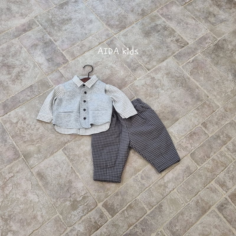 AIDA - Korean Children Fashion - #Kfashion4kids - MZ Vest - 3