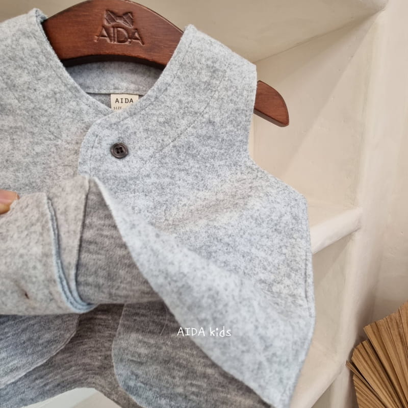 AIDA - Korean Children Fashion - #Kfashion4kids - MZ Vest - 4