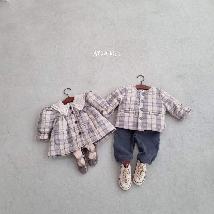 AIDA - Korean Children Fashion - #Kfashion4kids - Classic Quilting Outer - 6