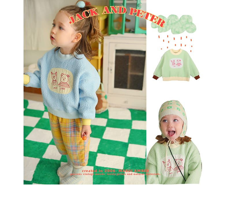 AMBER - Korean Children Fashion - #Kfashion4kids - Jack And Peter Sweatshirt